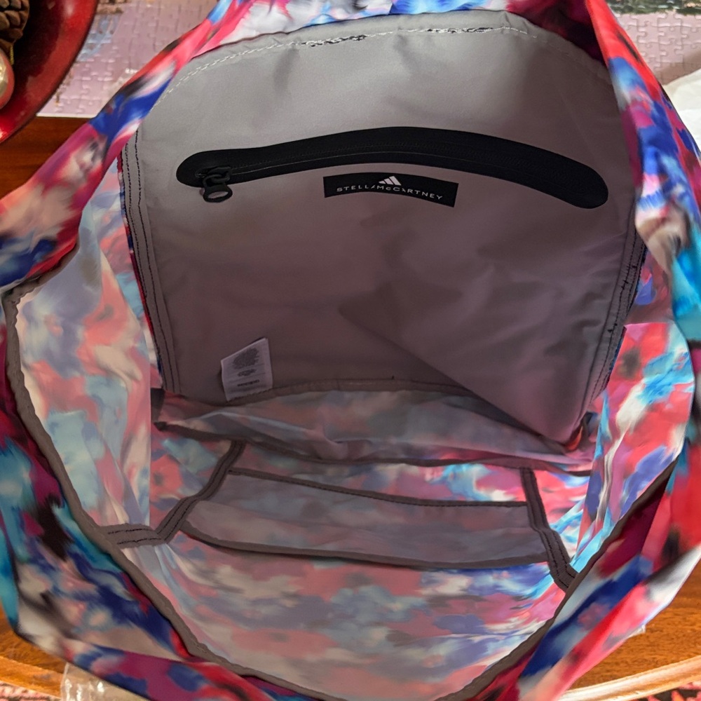NWT Adidas by Stella McCartney Gym Sack Packable Backpack - Picture 10 of 10